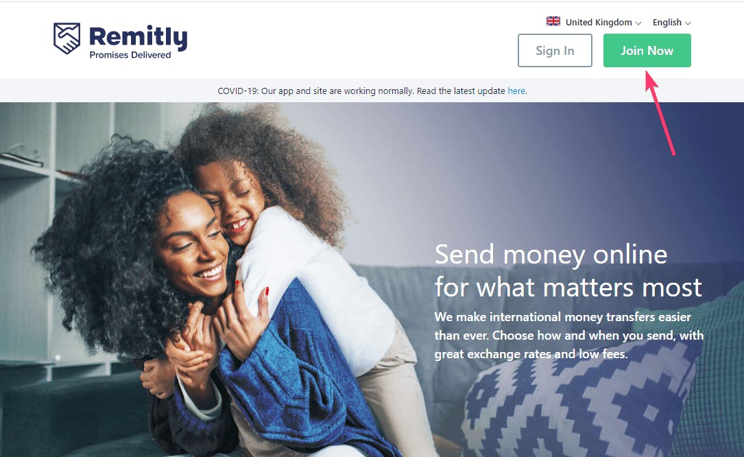 Remitly send money to usa